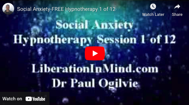 Social anxiety hypnosis