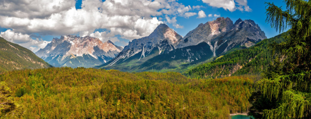Mountain & Valley & White Light